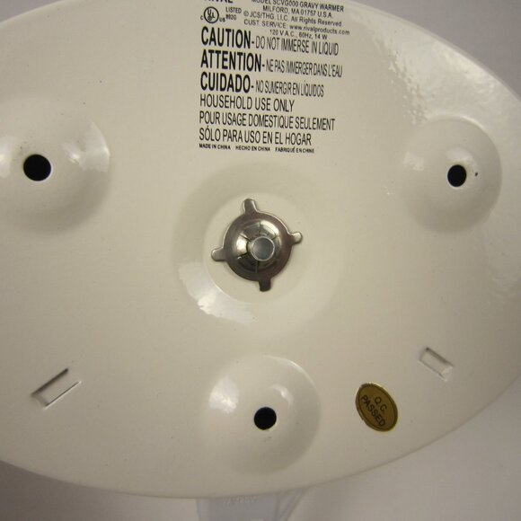 Crock Pot Ceramic Gravy Boat Electric Gravy Warmer 2.25 cup - Picture 7 of 8